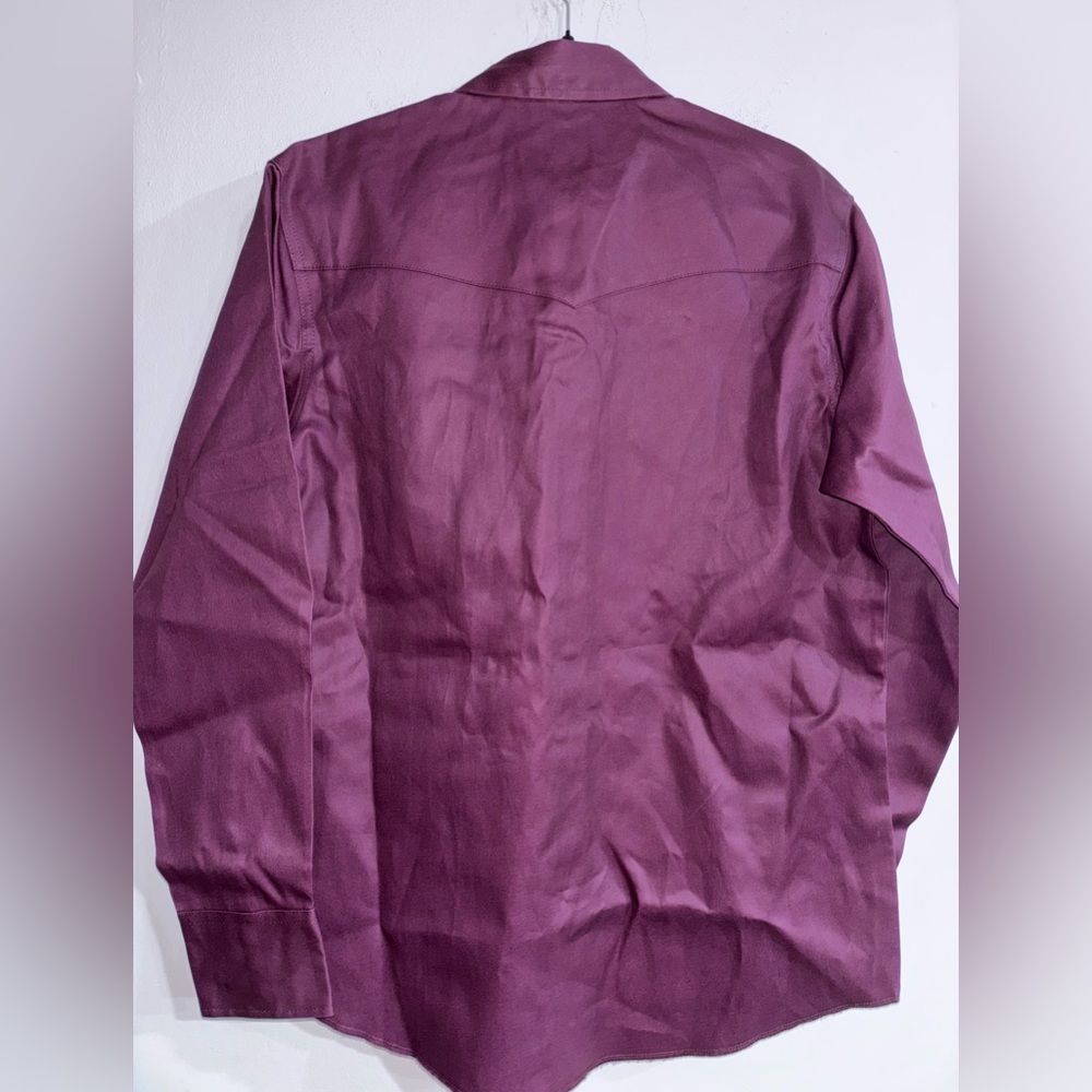 Wrangler Purple Cowboy Cut Shirt - Picture 9 of 11